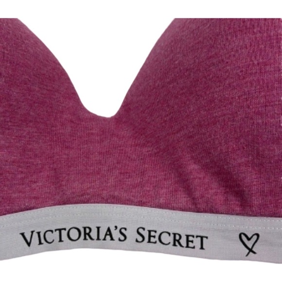 NWOT Victoria’s Secret Logo Band Wireless T-Shirt Bra 34DD (E) - Picture 5 of 5